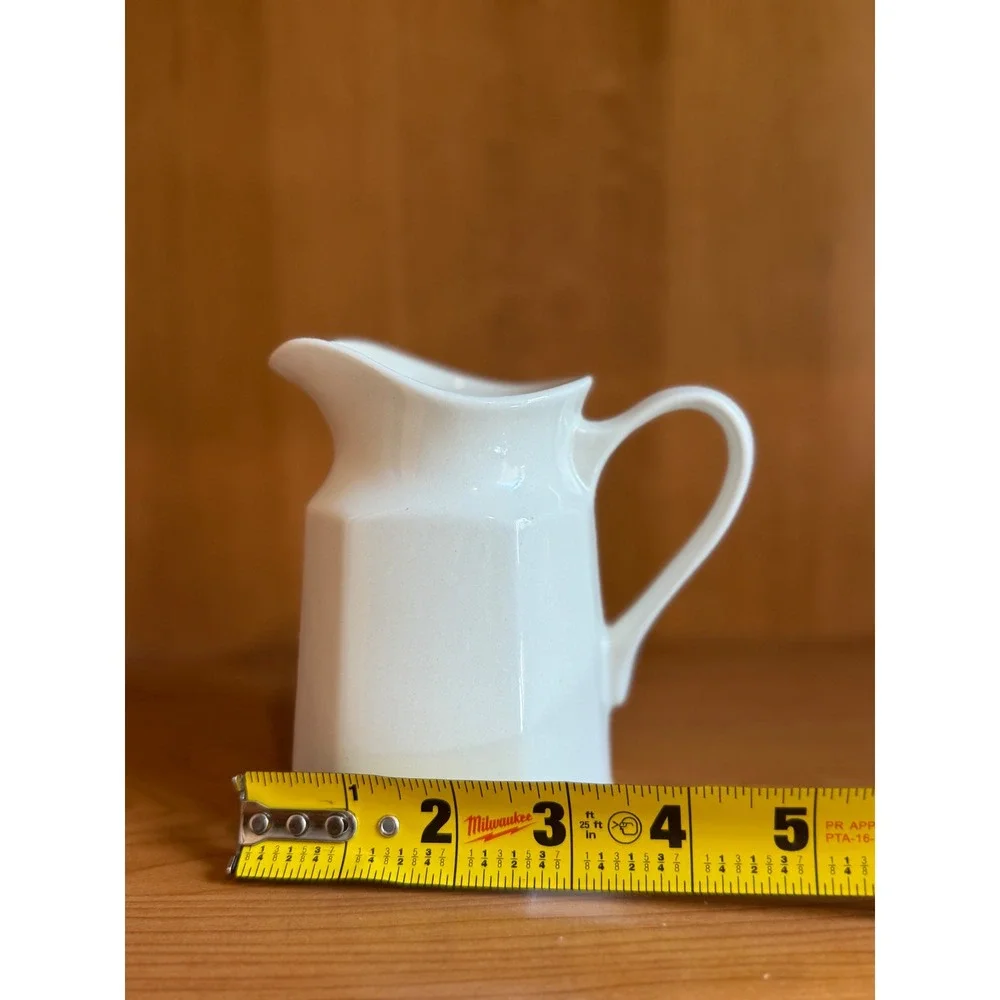 J&G Meakin Royal Staffordshire Liberty Ironstone Creamer Pitcher White England